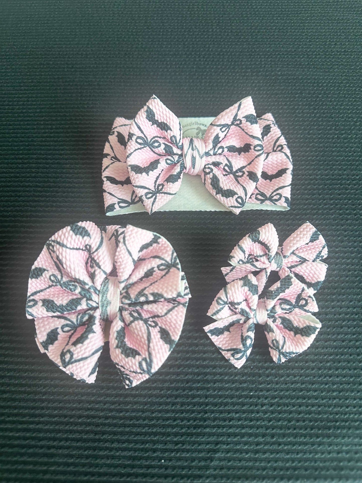 Halloween Bats & Bows