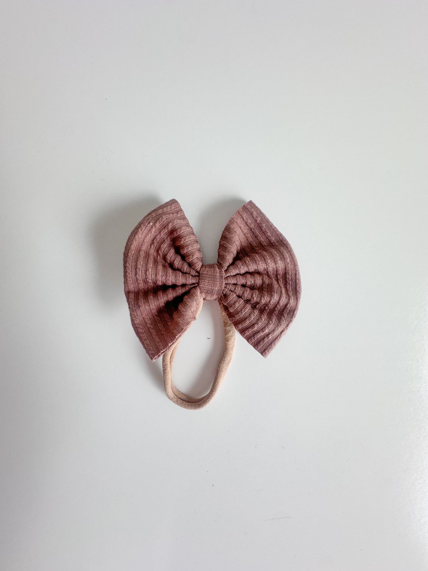 Mocha Solid Waved Rib