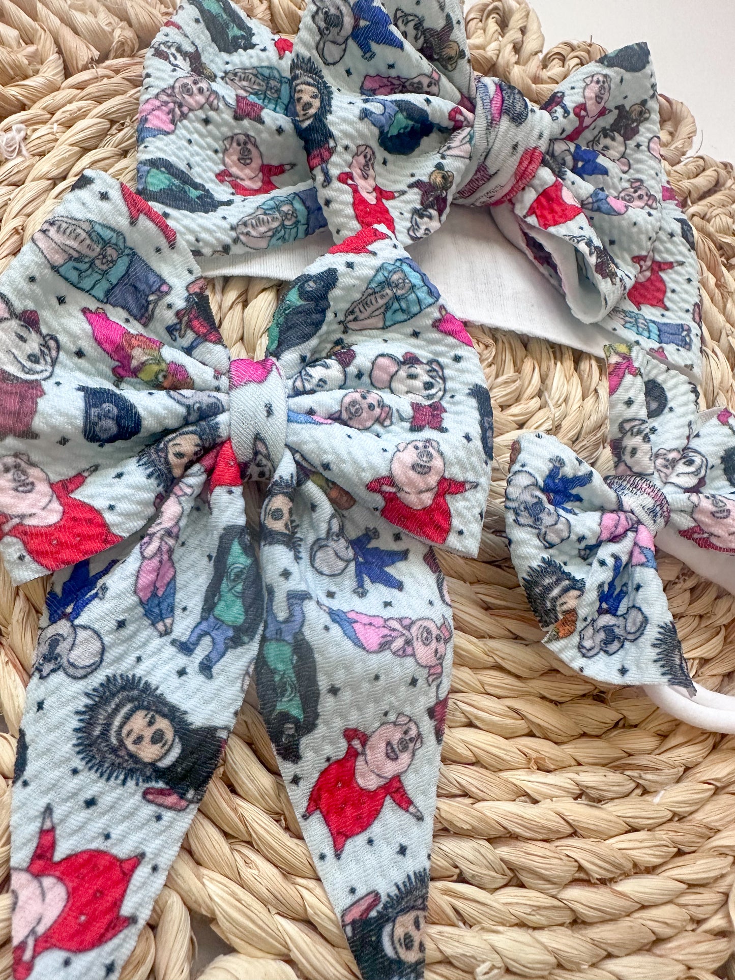 Singing Friends Girly Hair Bows