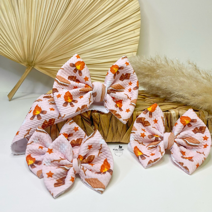 Camping Smores Fall Hair Bow