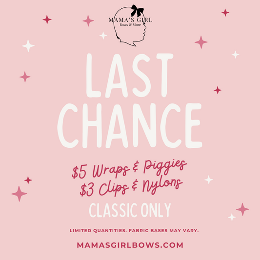 Last Chance Classic Hair Bows