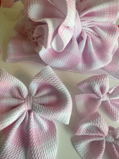 Valentines Day Pink Checks