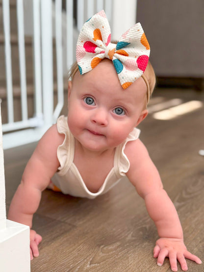 Balloons Birthday Hair Bows