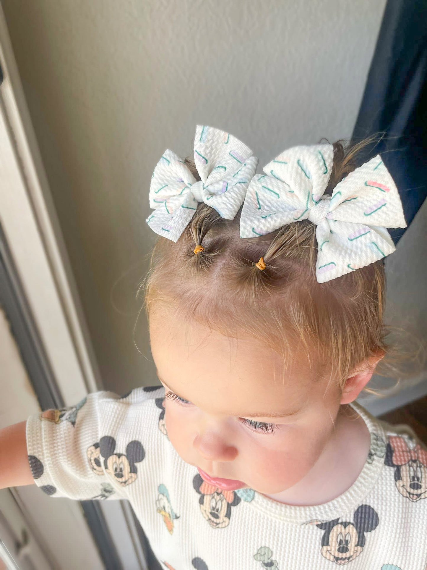 Sprinkles Birthday Hair Bows