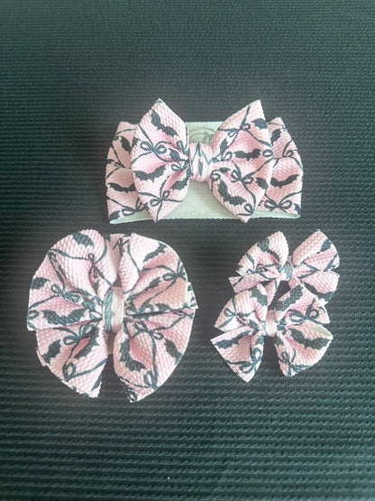 Halloween Bats & Bows