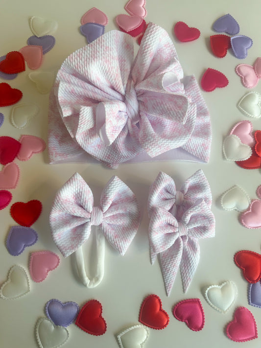 Valentines Day Pink Toile