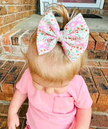 Coquette Bows Birthday Hair Bows