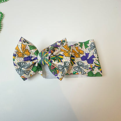 Mardi Gras Holiday Hair Bows