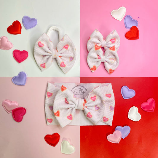 Sugar Cookies Valentine's Day Hair Bow