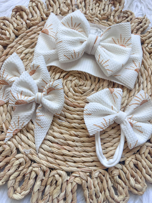 Summer Suns Girly Hair Bows