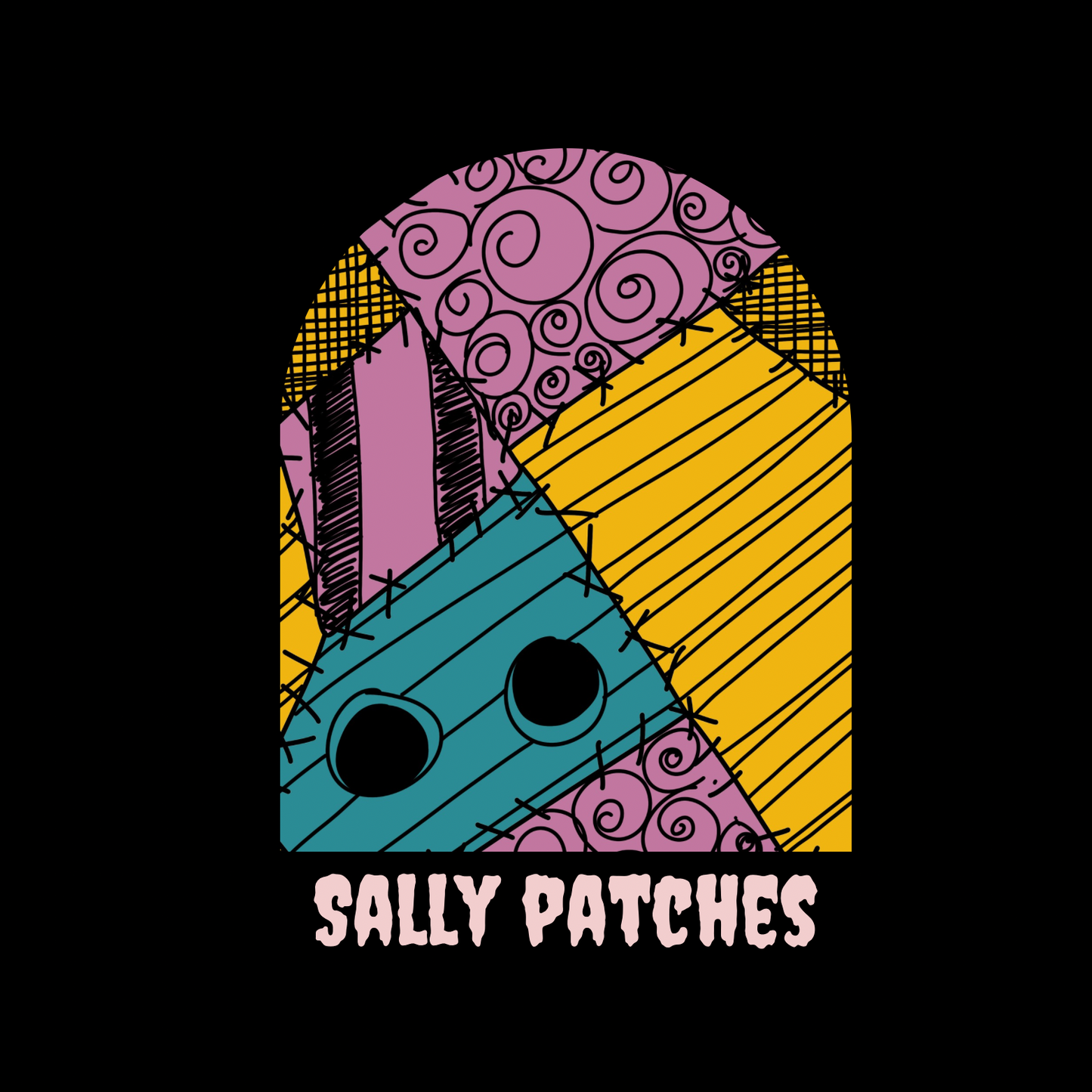Halloween Sally Patches