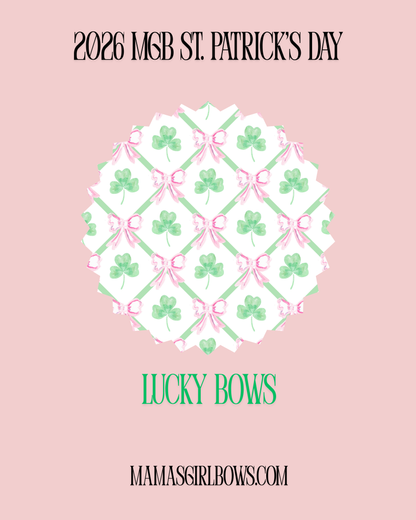St. Patrick's Day Lucky Bows