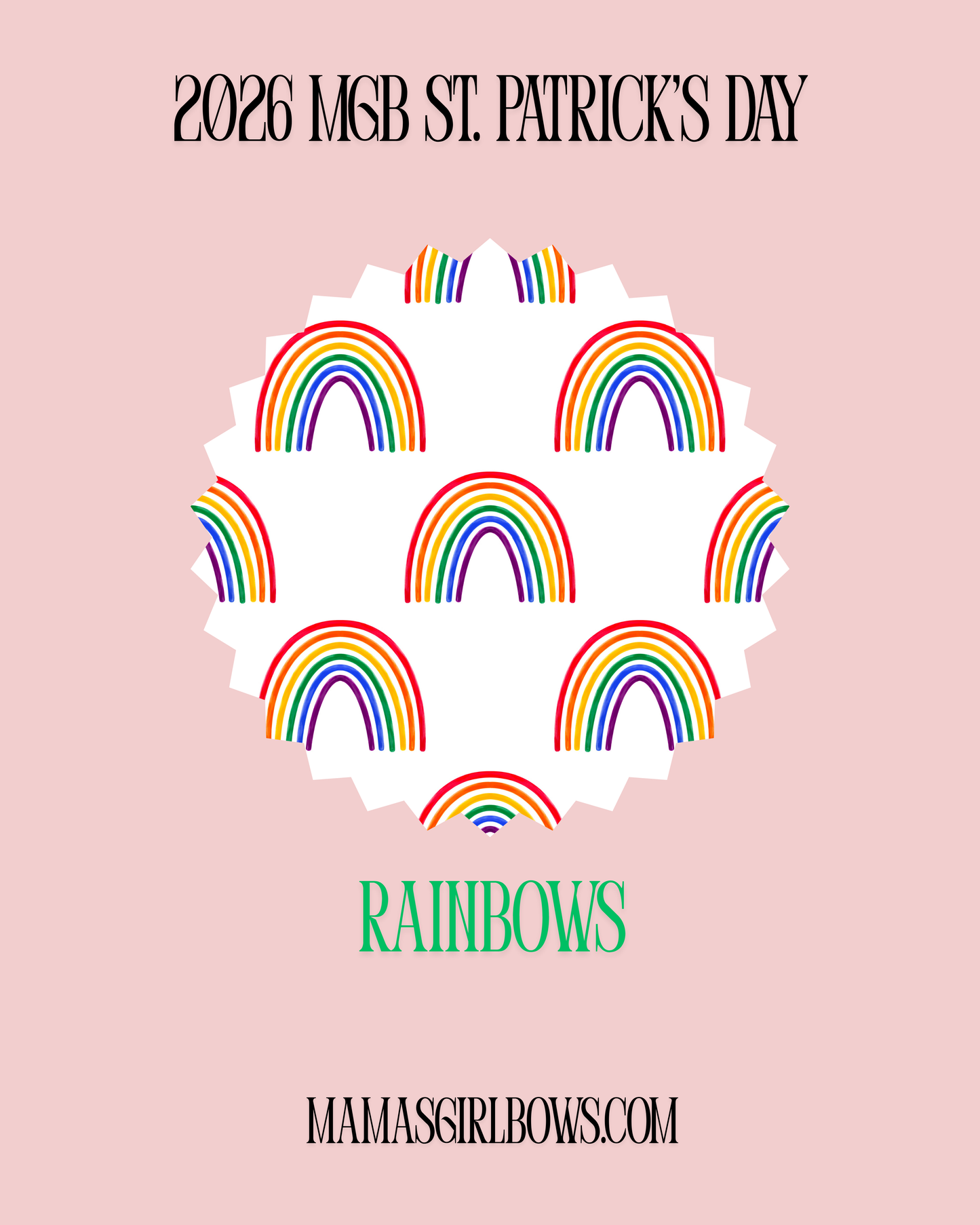 St. Patrick's Day Rainbows